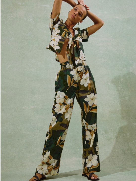 Rails Pants - *RAILS* Brendon Floral Wide Leg Pants XS
